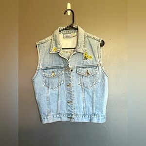 VINTAGE DENIM JACKET VEST